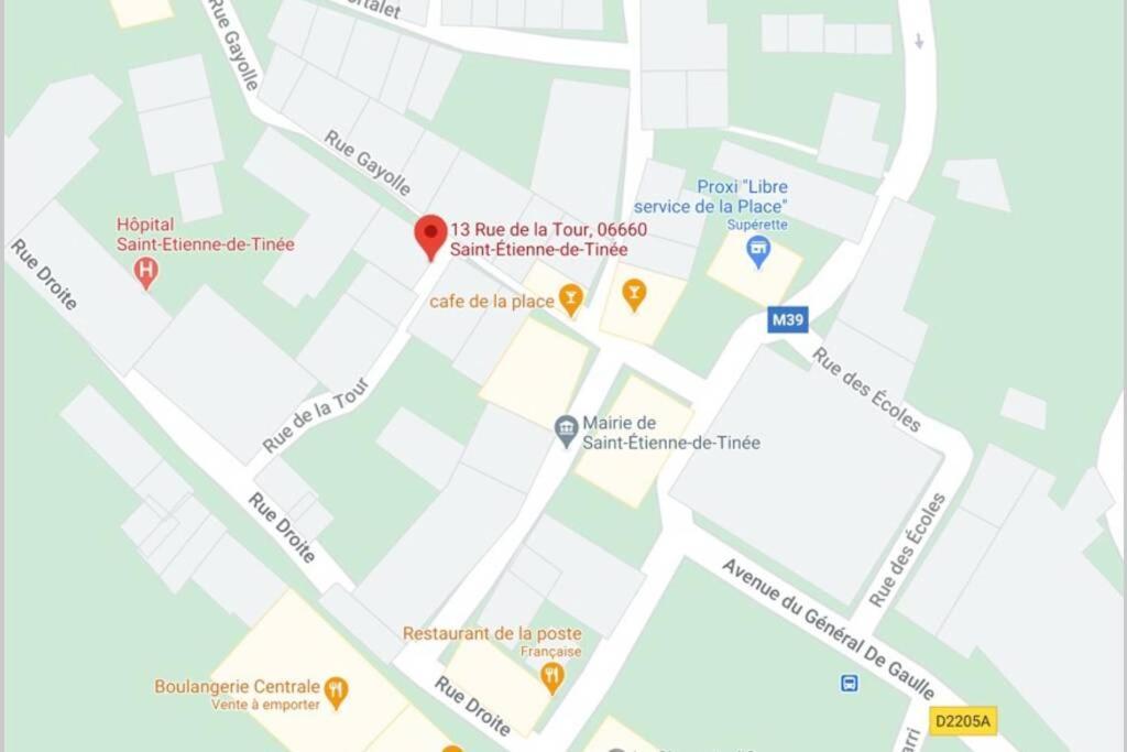 2 Pieces La Tour Apartment Saint-Etienne-de-Tinee Ngoại thất bức ảnh